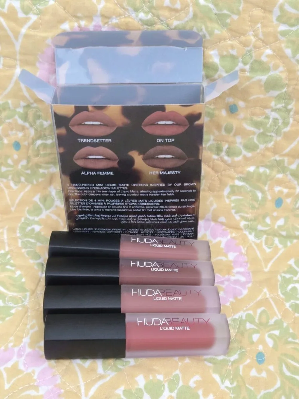 Huda Beauty Lip Set
